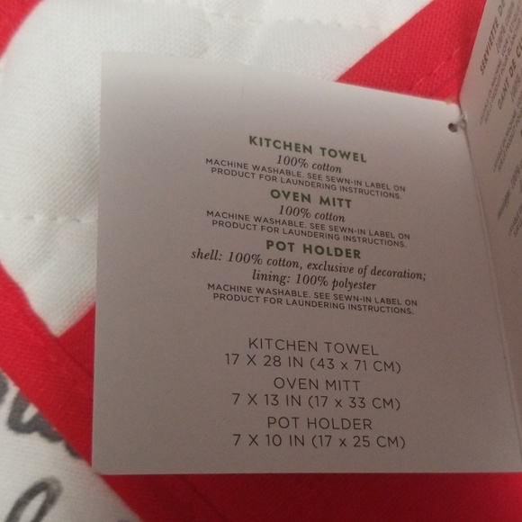 Kate spade 3 piece kitchen set - Picture 4 of 4